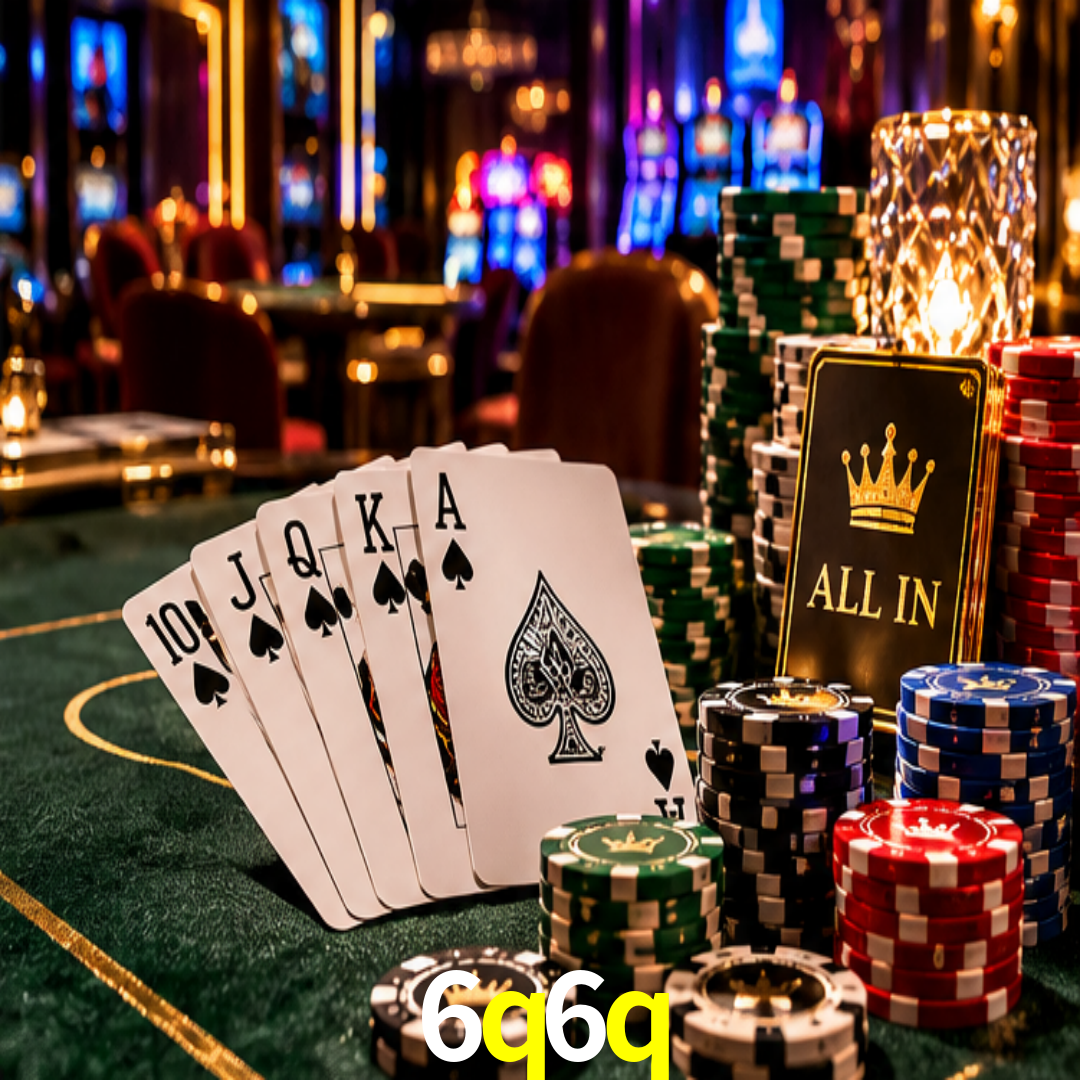 Sinta a adrenalina dos jogos de cassino com 6q6q